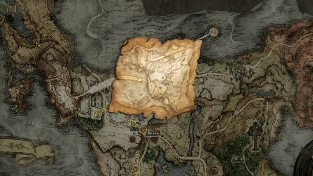 picture of map