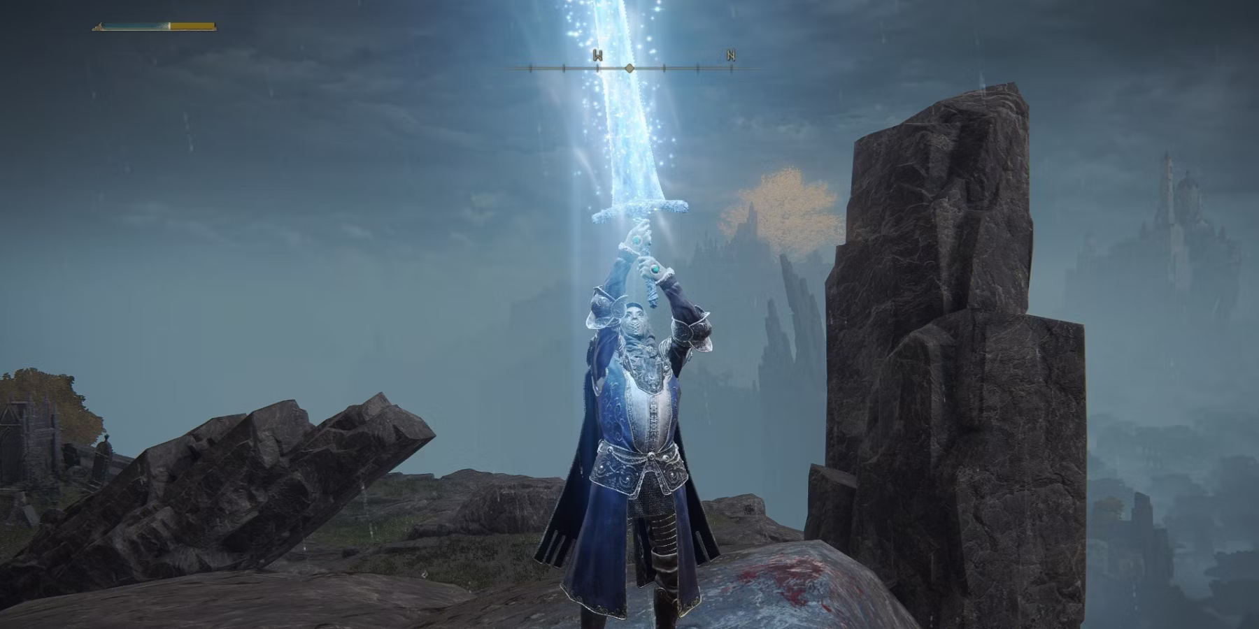 man holding a sword